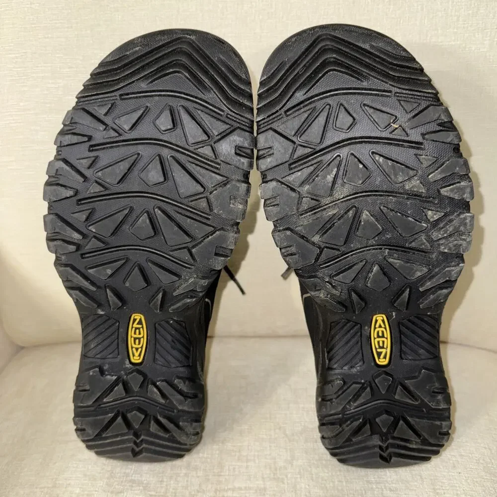 Keen Targhee IV Triple Black Men Size 13 Hiking Boots Keen Dry Water Proof EUC